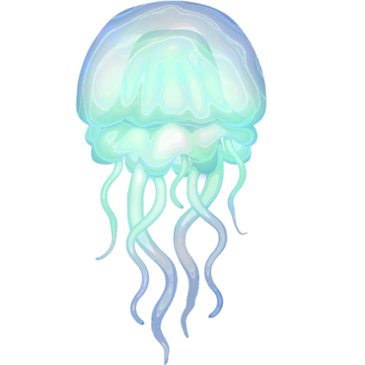 ícono medusas