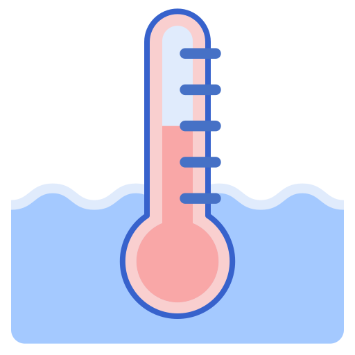 ícono temperatura agua